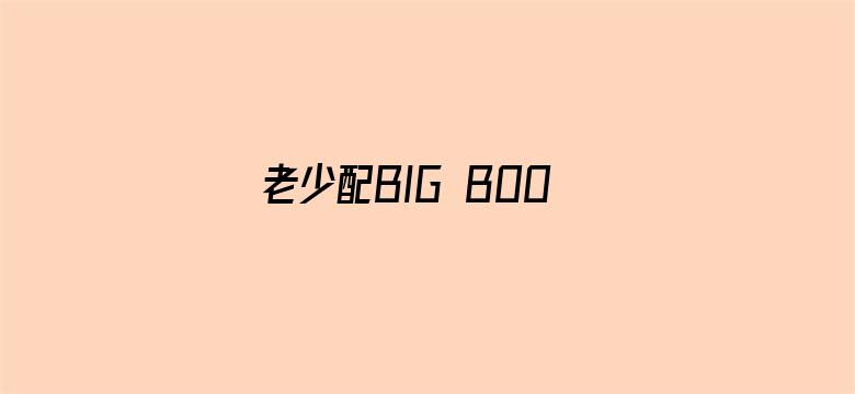 >老少配BIG BOOBS CHINESE横幅海报图